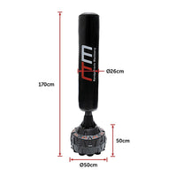 Thumbnail for 170cm Free Standing Boxing Punching Bag Stand MMA UFC Kick Fitness