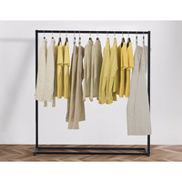 Thumbnail for Commercial Clothing Garment Rack Retail Shop Black