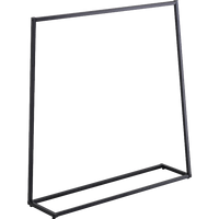 Thumbnail for Commercial Clothing Garment Rack Retail Shop Black