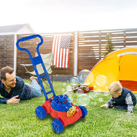 Thumbnail for Kids Bubble Lawnmower Bubbles Machine Blower Outdoor Garden Party Toddler Toy