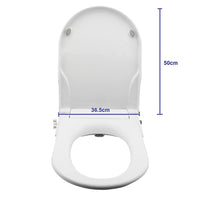 Thumbnail for Non Electric Bidet Toilet Seat W/ Cover Bathroom Washlet Spray Water Wash