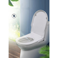 Thumbnail for Non Electric Bidet Toilet Seat W/ Cover Bathroom Washlet Spray Water Wash