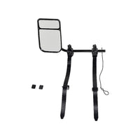 Thumbnail for 2x Towing Mirrors Pair Clip on Multi Fit Clamp On Towing Caravan 4X4 Trailer