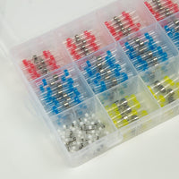 Thumbnail for 250PCS Waterproof Solder Seal Sleeve Heat Shrink Butt Wire Connectors Terminals