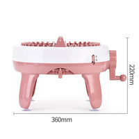 Thumbnail for DIY Knitting Machine Smart Weaving Knit Rotating Kids Toy Scarf Sock Hat Gift