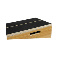 Thumbnail for Wooden Slant Exercise Board With Adjustable Incline And Non-Slip Surface