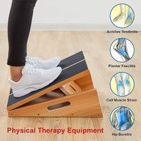 Thumbnail for Wooden Slant Exercise Board With Adjustable Incline And Non-Slip Surface