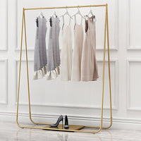 Thumbnail for Gold Clothing Retail Shop Commercial Garment Display Rack