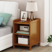 Thumbnail for Bamboo Bedside Table Nightstand Storage Bedroom Sofa Side Stand