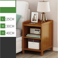 Thumbnail for Bamboo Bedside Table Nightstand Storage Bedroom Sofa Side Stand