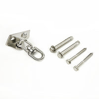 Thumbnail for 360° Swivel Swing Hanger with Stainless Steel Hook for Ceiling Heavy Duty Hanging Gym Equipment