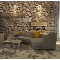 Thumbnail for Rustic Rock Brick Wallpaper