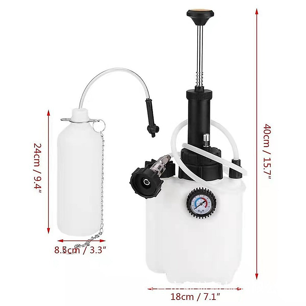 Bleed Tool Pressure 3 ltr Brake & Clutch Bleeding System Fluid Bleeder