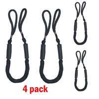 Thumbnail for 4 Pack Marine Bungee Dock Line Boat Mooring Rope Anchor Cord Stretch