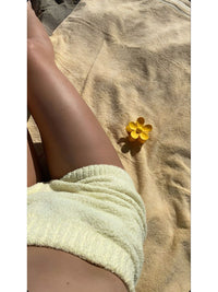 Thumbnail for Claw Clip - Flower - Sunshine Yellow