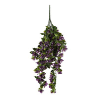 Thumbnail for Hanging Artificial Bougainvillea Plant Purple UV Resistant 90cm