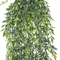 Thumbnail for Artificial Hanging Ruscus Leaf Plant UV Resistant 90cm