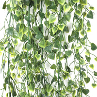 Thumbnail for Artificial Hanging Plant (Heart Leaf) UV Resistant 90cm