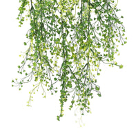 Thumbnail for Artificial Hanging Plant (Mixed Green String of Pearls) UV Resistant 90cm