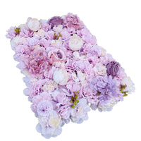 Thumbnail for Artificial Flower Wall Backdrop Panel 40cm X 60cm Faux Pink Flowers