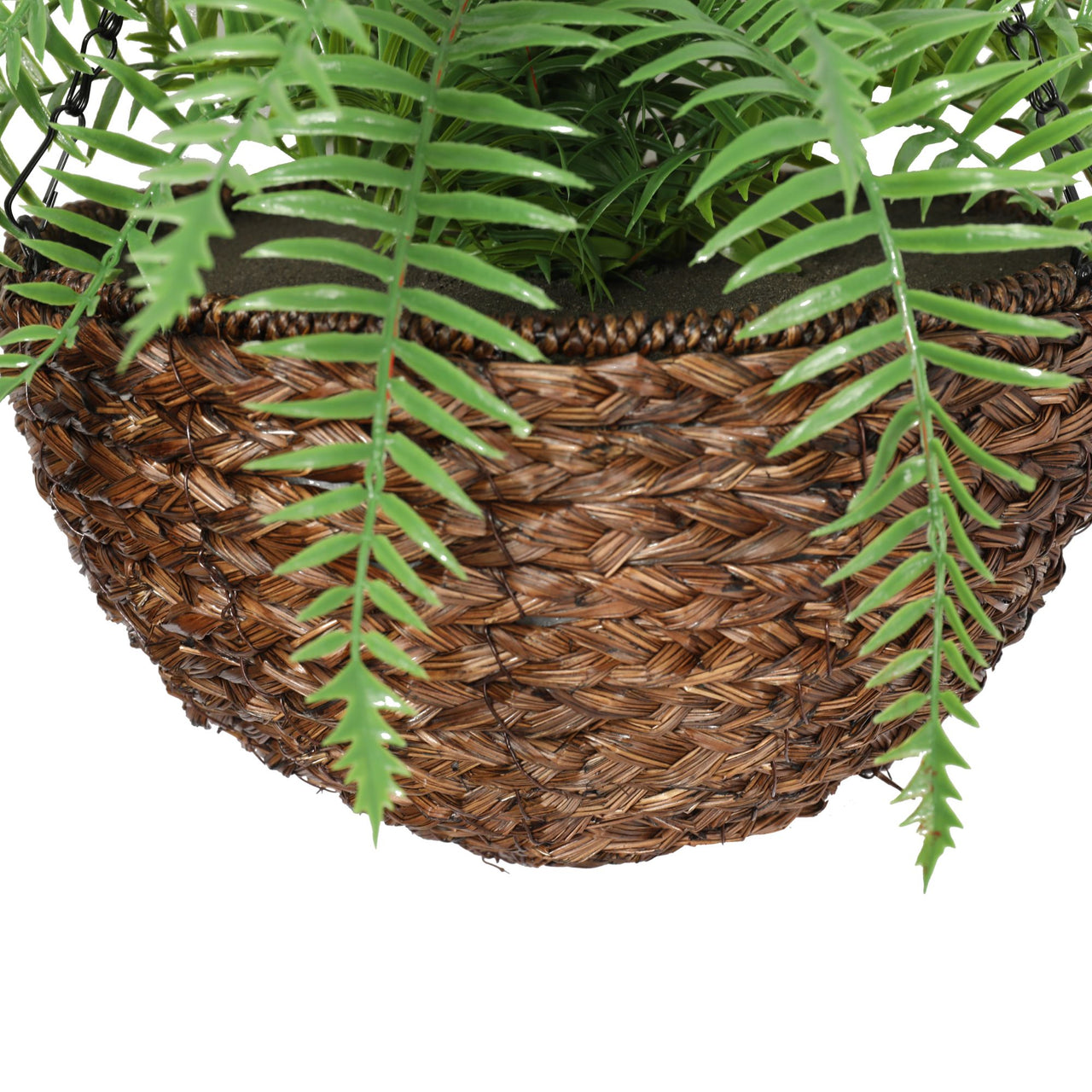 Large Artificial Hanging Basket (Fern Hanging Basket)