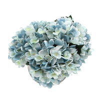 Thumbnail for Premium Faux Hydrangea With Glass Vase (Artificial Flowering Blue Hydrangea) 23cm