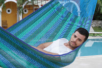 Thumbnail for The out and about Mayan Legacy hammock Doble Size in Caribe colour