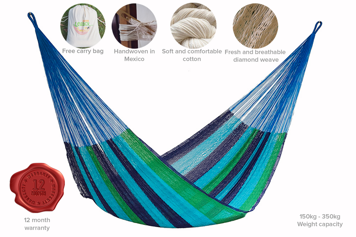 The Power nap Mayan Legacy hammock in Oceanica Colour