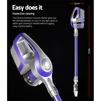 Thumbnail for Devanti Cordless Stick Vacuum Cleaner - Purple & Grey