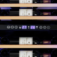 Thumbnail for Devanti Wine Cooler Fridge Compressor Cellar Chiller Commercial Home 128 Bottles