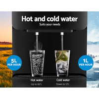 Thumbnail for Devanti Water Cooler Dispenser Stand Cold Hot Chiller Purifier 22L Bottle Filter