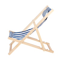 Thumbnail for Gardeon Outdoor Furniture Sun Lounge Beach Chairs Deck Chair Folding Wooden Patio