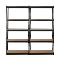 Thumbnail for Giantz 4X1.8M Garage Shelving Warehouse Rack Storage Shelves Pallet Racking Black