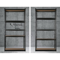 Thumbnail for Giantz 4X1.8M Garage Shelving Warehouse Rack Storage Shelves Pallet Racking Black