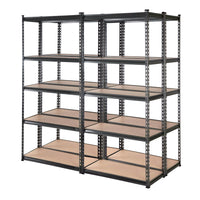 Thumbnail for Giantz 4X1.8M Garage Shelving Warehouse Rack Storage Shelves Pallet Racking Charcoal