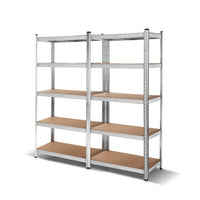 Thumbnail for Giants 2x1.8M Warehouse Shelving Rack Racking Garage Metal Storage Shelves