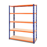 Thumbnail for Giantz 1.8M Warehouse Racking Shelving Storage Shelf Garage Shelves Rack Steel