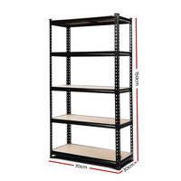 Thumbnail for Giantz 1.5M Warehouse Racking Rack Storage Shelf Organiser Industrial Shelving Garage Kitchen Store Shelves Steel