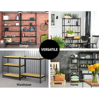 Thumbnail for Giantz 1.5M Warehouse Racking Rack Storage Shelf Organiser Industrial Shelving Garage Kitchen Store Shelves Steel