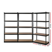 Thumbnail for 3x1.5M Warehouse Shelving Racking Storage Garage Steel Metal Shelves Rack