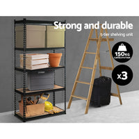 Thumbnail for 3x1.5M Warehouse Shelving Racking Storage Garage Steel Metal Shelves Rack