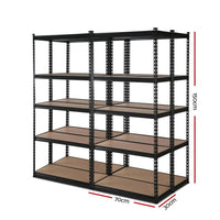 Thumbnail for 4x1.5M Warehouse Shelving Racking Storage Garage Steel Metal Shelves Rack