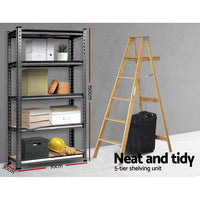 Thumbnail for Giantz 1.5M Metal Steel Warehouse Shelving Racking Garage Storage Shelves Racks