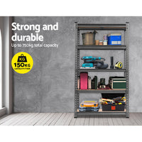 Thumbnail for Giantz 1.5M Metal Steel Warehouse Shelving Racking Garage Storage Shelves Racks