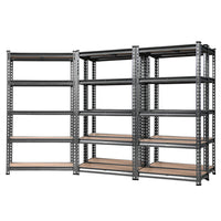 Thumbnail for Giantz 5x1.5M Warehouse Racking Shelving Storage Rack Steel Garage Shelf Shelves