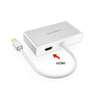 Thumbnail for UGREEN 3-in-1 Mini DisplayPort to HDMI&VGA&DVI converter - white (10438)