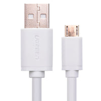 Thumbnail for UGREEN Micro USB Male to USB Male cable Gold-Plated - White 1M (10848)