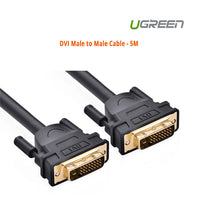 Thumbnail for UGREEN DVI Male to Male Cable 5M (11608)
