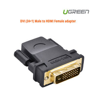 Thumbnail for UGREEN DVI (24+1) Male to HDMI Female adapter (20124)