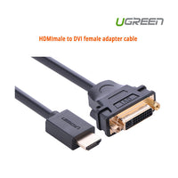 Thumbnail for UGREEN HDMImale to DVI female adapter cable (20136)